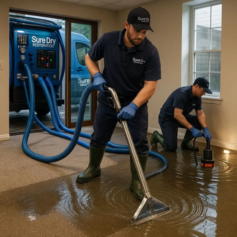 Water Extraction and Removal process in Minneola, FL